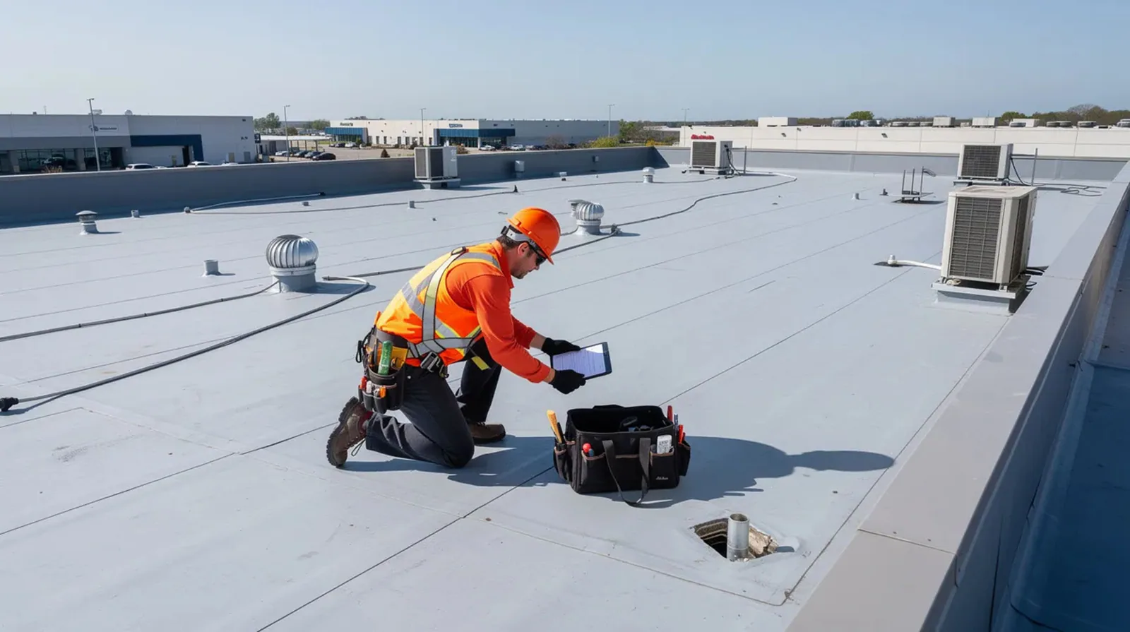 Commercial Roof Asset Management in New Braunfels, TX