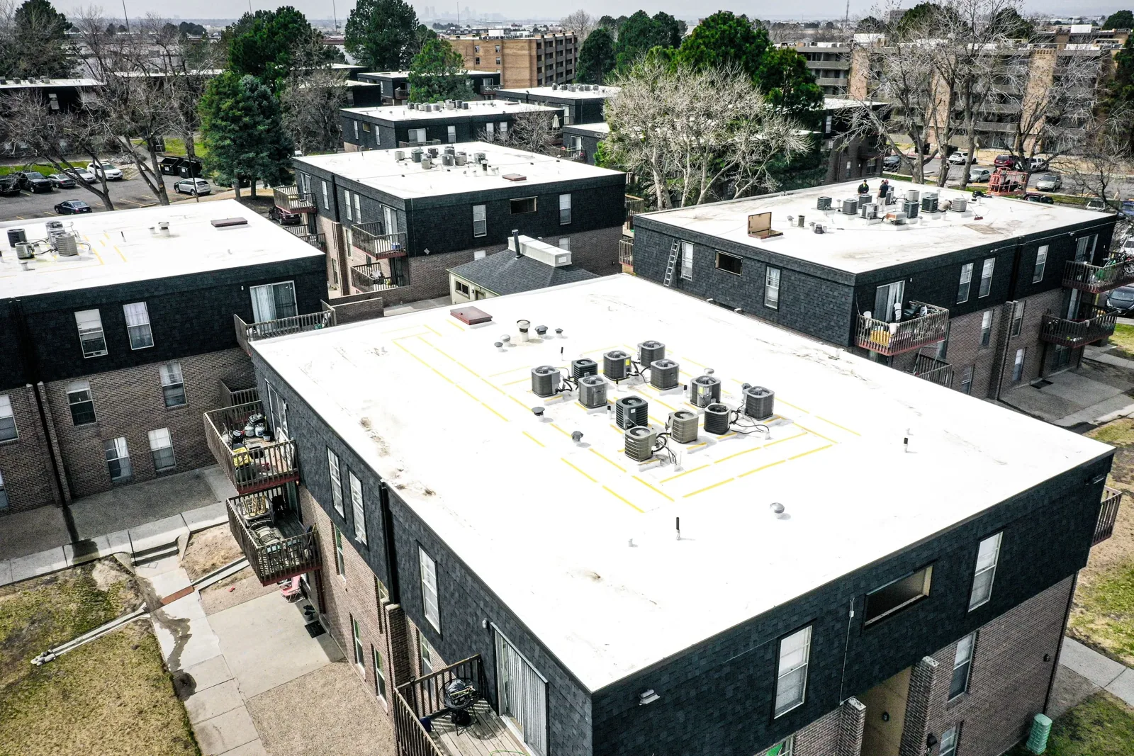 Duro-Last Commercial Roof Work in New Braunfels, TX