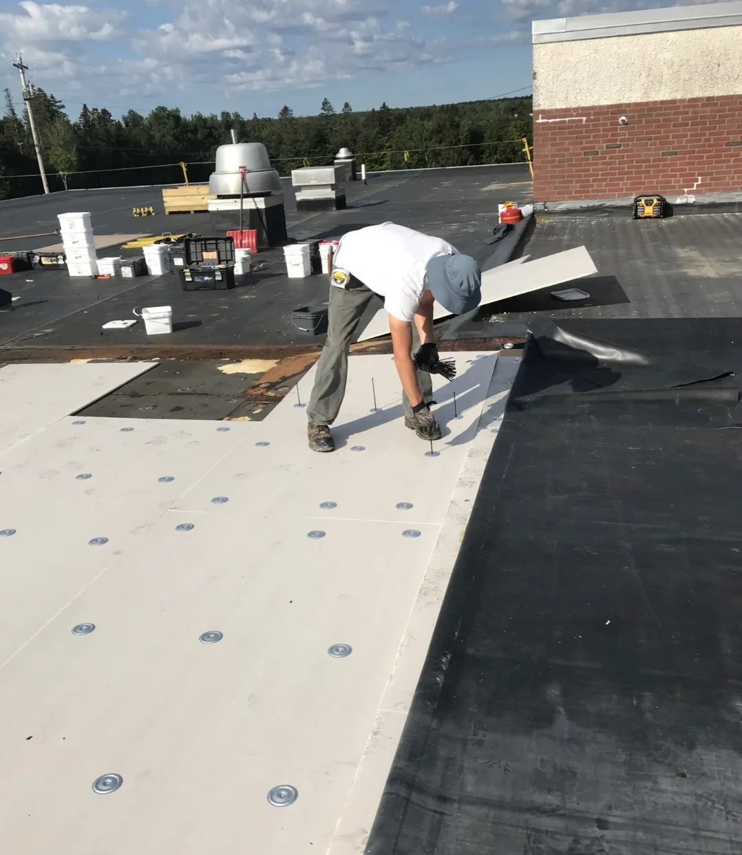 Commercial Roof Insulation and Cover Board in New Braunfels, TX