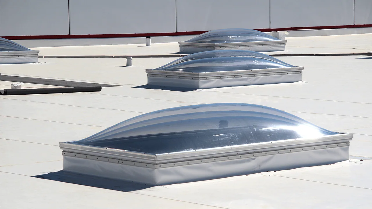 Commercial Skylight and Penetration Flashing in New Braunfels, TX